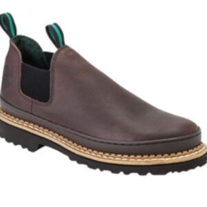 Georgia Giant Men's Romeo Steel-Toe Work Shoes.  Slip-On Shoes. Size 7,5W